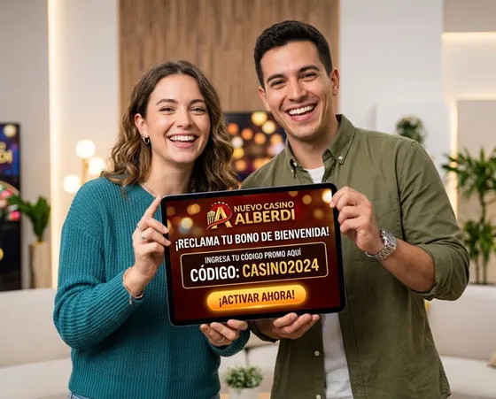 Ingresa tu código promocional en Nuevo Casino Alberdi